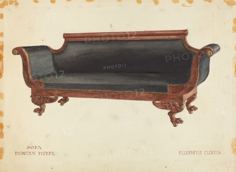 Sofa, c. 1940.