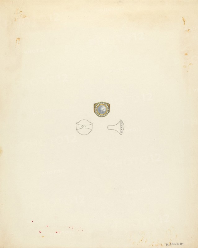 Ring, c. 1940.