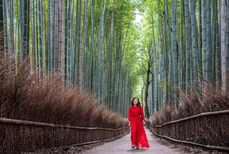Woman in Red.