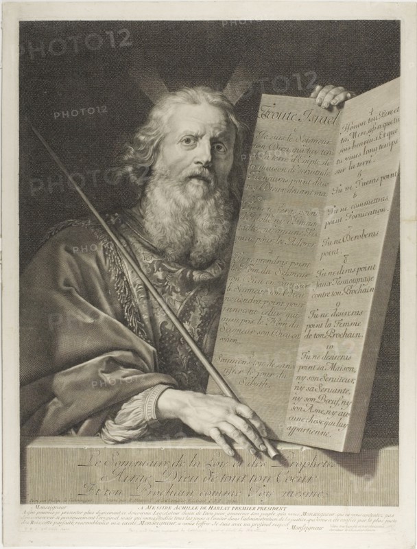 Moïse, 1699.