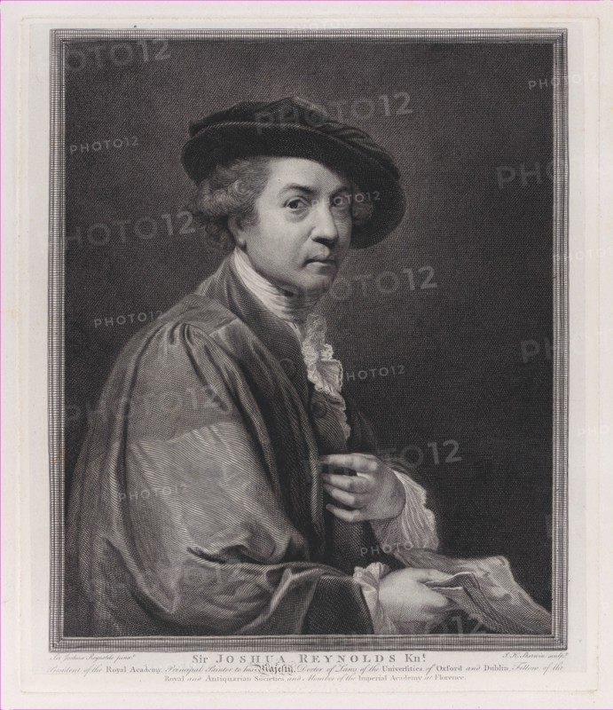 Sir Joshua Reynolds, 1784. Creator: John Keyse Sherwin.