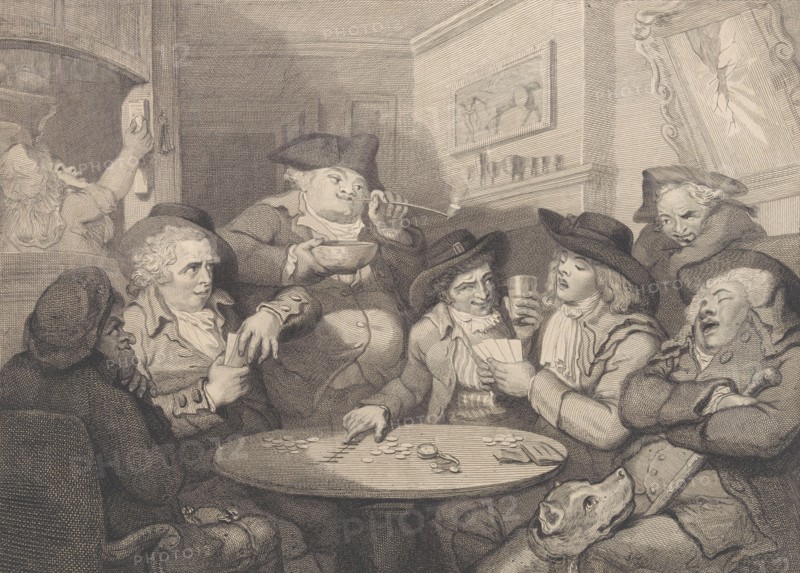 Smithfield Sharpers, or the Countryman Defrauded, April 10, 1787. Creator: John Keyse Sherwin.