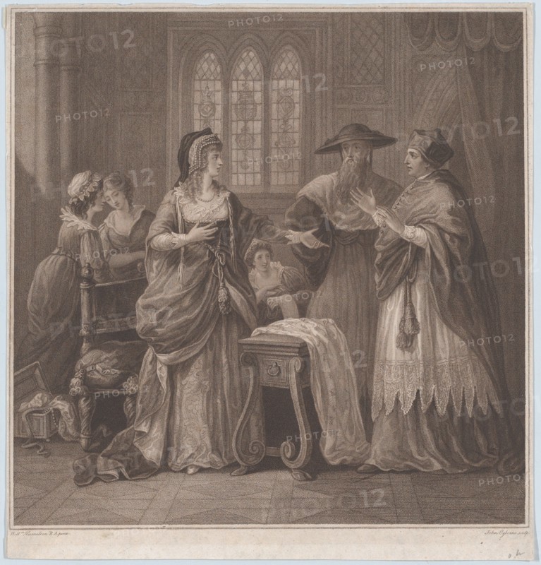 The Resentment of Queen Catherine (Paul de Rapin, History of England), 1790. Creator: John Ogborne.