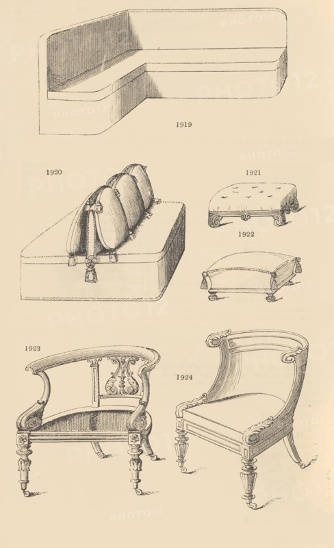 An Encyclopedia of Cottage, Farm and Villa Architecture and Furniture, 1835., Creator: John Claudius Loudon.