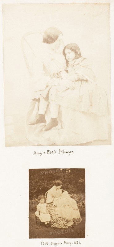 Amy & Essie Dillwyn; TSM Meggie & Mary, 1861. Creator: John Dillwyn Llewelyn.