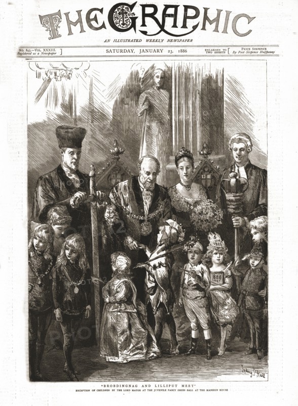 'The Graphic, Front Cover January 23rd. 1886', 1886.  Creator: Sydney Prior Hall.