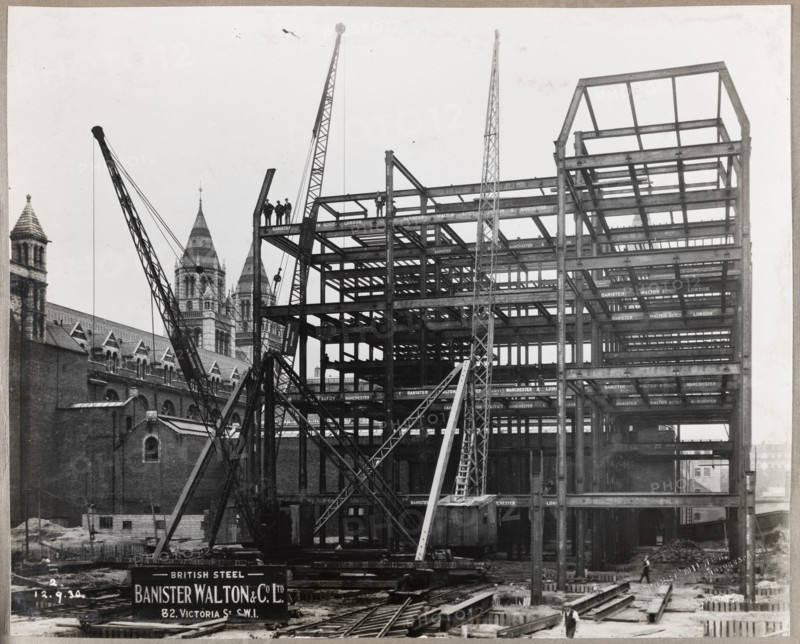 Geological Museum, Exhibition Road, Kensington, Kensington and Chelsea, London, 1930. Creator: Ernest Milner.
