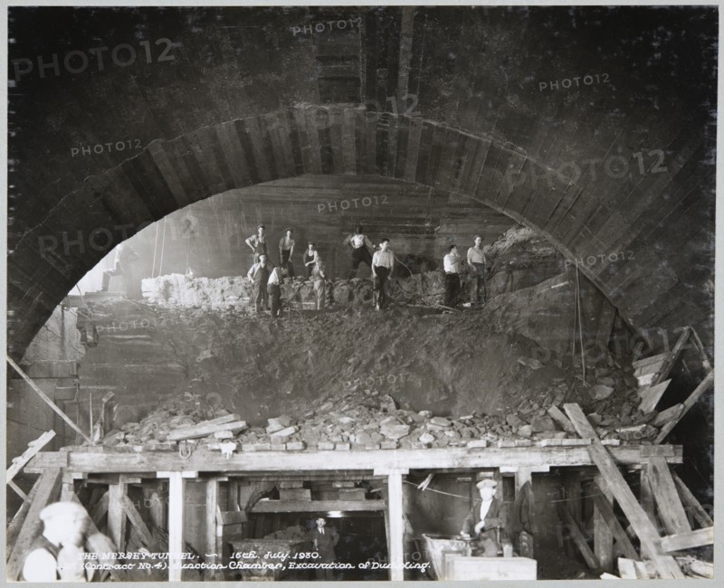 Queensway Tunnel, Liverpool, 1930. Creator: Stewart Bale Limited.