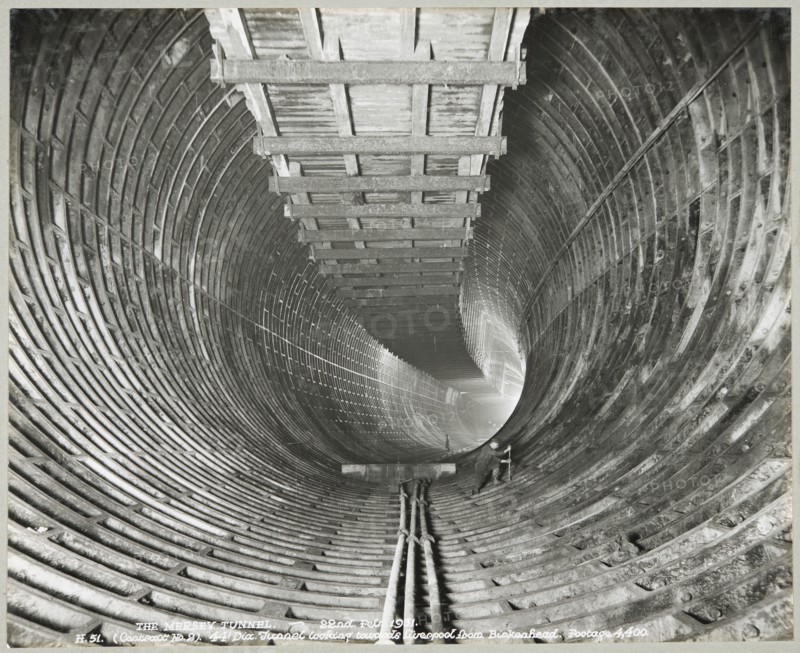 Queensway Tunnel, Liverpool, 1931 Creator: Stewart Bale Limited.