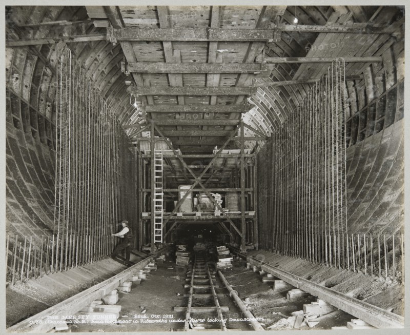 Queensway Tunnel, Liverpool, 1931. Creator: Stewart Bale Limited.