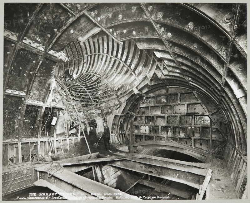 Queensway Tunnel, Liverpool, 1932. Creator: Stewart Bale Limited.