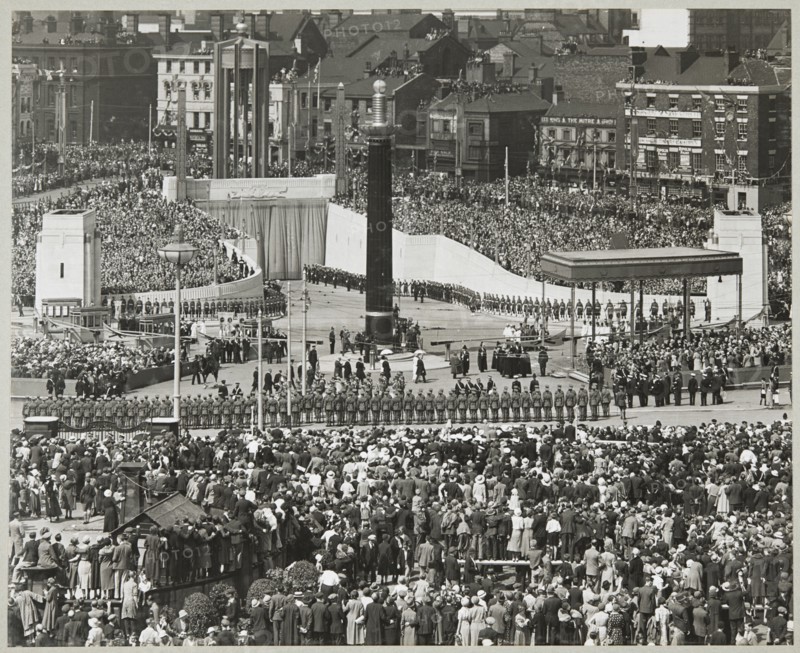 Opening of the Queensway Tunnel, Liverpool, 1934. Creator: Stewart Bale Limited.