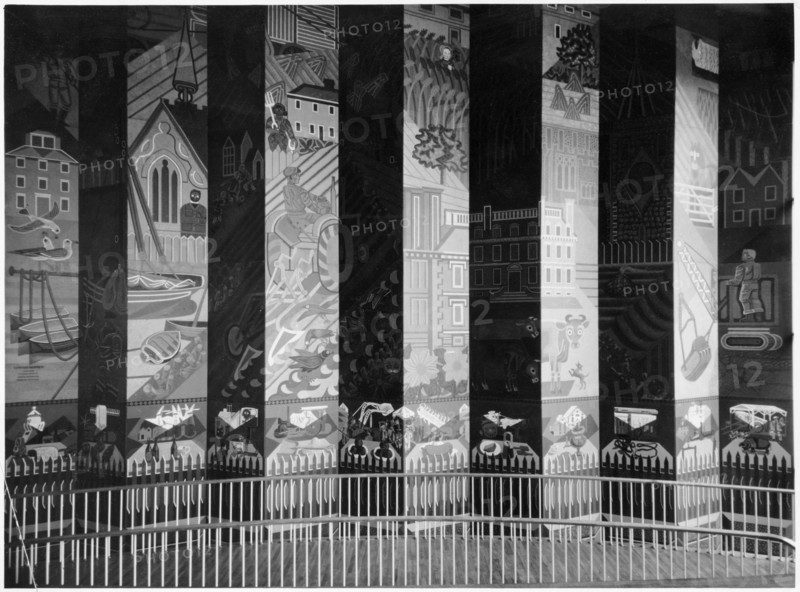 Lion and Unicorn Pavilion, Festival of Britain, South Bank, Lambeth, London, 1951. Creator: Festival of Britain Office.