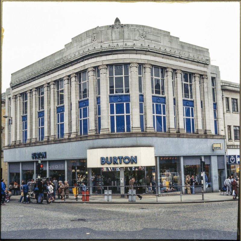 Burton, 6-8 High Street, Paisley, Renfrewshire, Scotland, 1970s-1980s. Creator: Nicholas Anthony John Philpot.