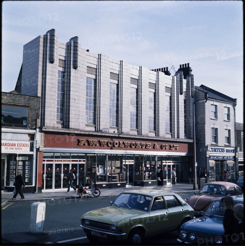 FW Woolworth and Co Ltd, 612-614 Lea Bridge Road, Leyton, Waltham Forest, London, 1970s Creator: Nicholas Anthony John Philpot.