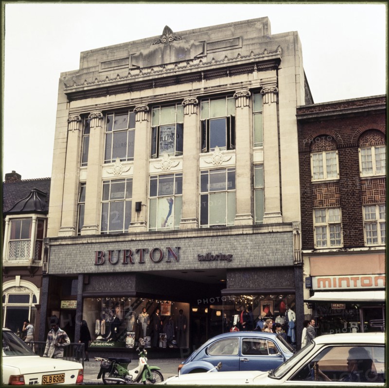 Burton,  1-3 High Road, Wood Green, Haringey, London, 1976-1989. Creator: Nicholas Anthony John Philpot.