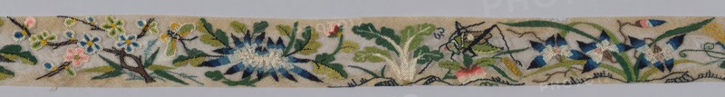 Trimming, China, Qing dynasty(1644-1911), 1850/1900. Creator: Unknown.