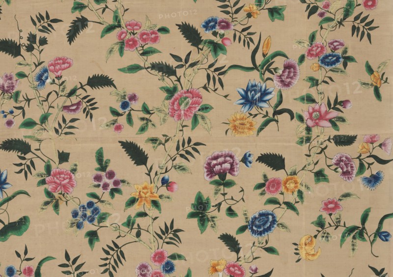 Panel (Dress Fabric), China, 18th century, Qing dynasty (1644-1911). Creator: Unknown.