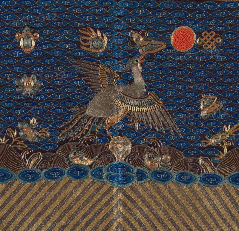 Man's Court Badge, China, 1880/1900, Qing dynasty (1644-1911). Creator: Unknown.