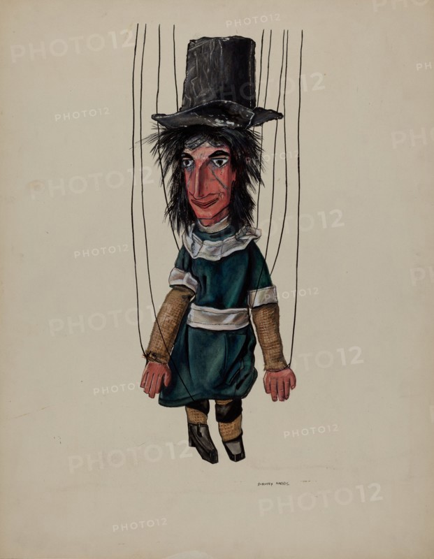 Marionette - Missionary, c. 1937. Creator: Dorothy Harris.