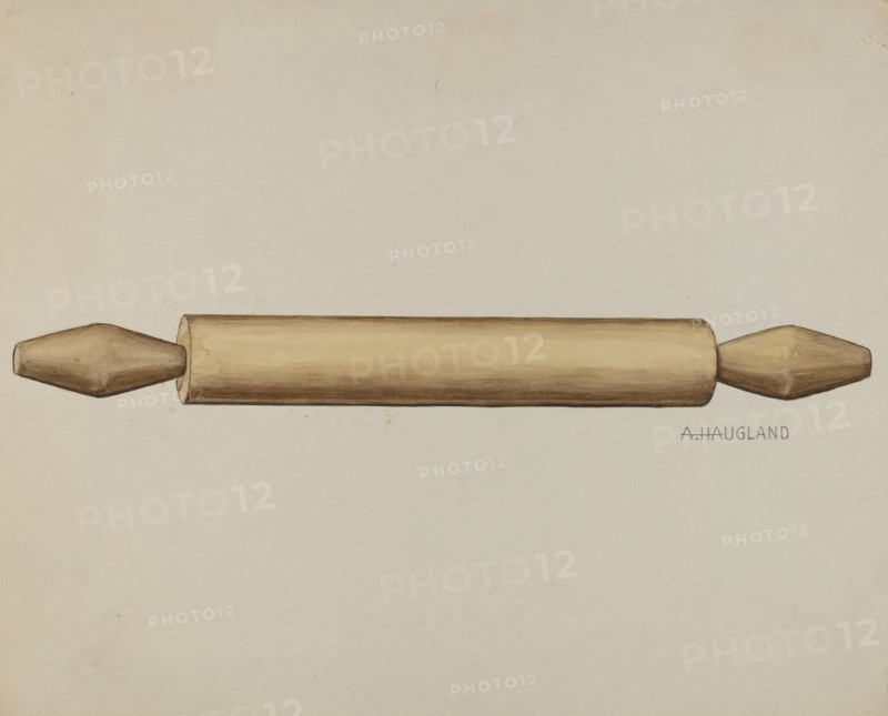 Rolling PIn, c. 1937. Creator: Augustine Haugland.