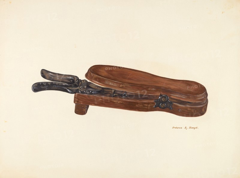 Bootjack, c. 1938. Creator: Dolores Haupt.