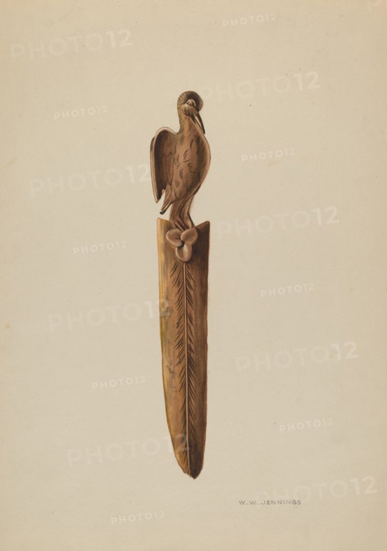Envelope Opener, c. 1939. Creator: Walter W. Jennings.