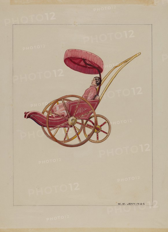 Doll Carriage, 1935/1942. Creator: Walter W. Jennings.