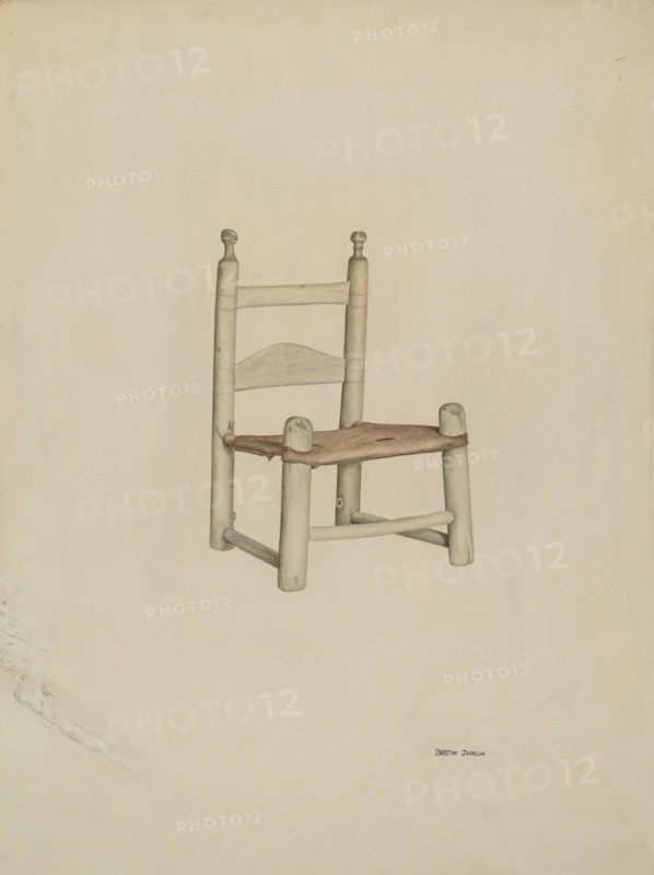 Sewing Chair, 1939. Creator: Dorothy Johnson.