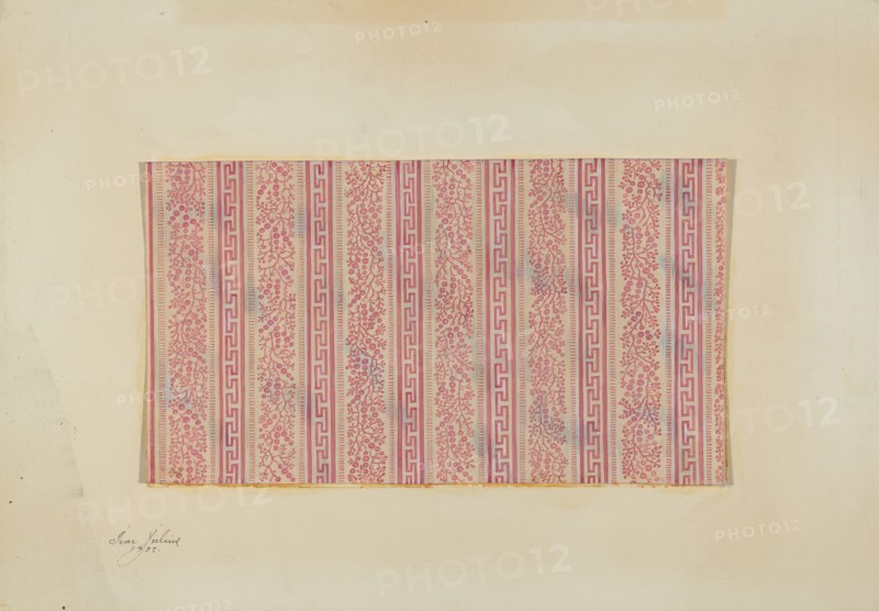 Girl's Wrapper - Textile Pattern, 1937. Creator: Ivar Julius.