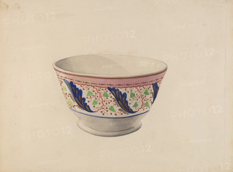 Soup Bowl, c. 1936. Creator: William Kerby.