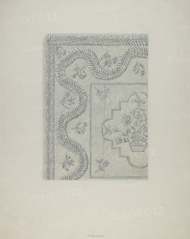 Quilt, 1935/1942. Creator: Gene Luedke.