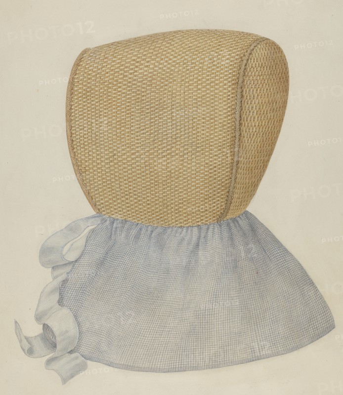 Shaker Bonnet, c. 1937. Creator: Alois E. Ulrich.