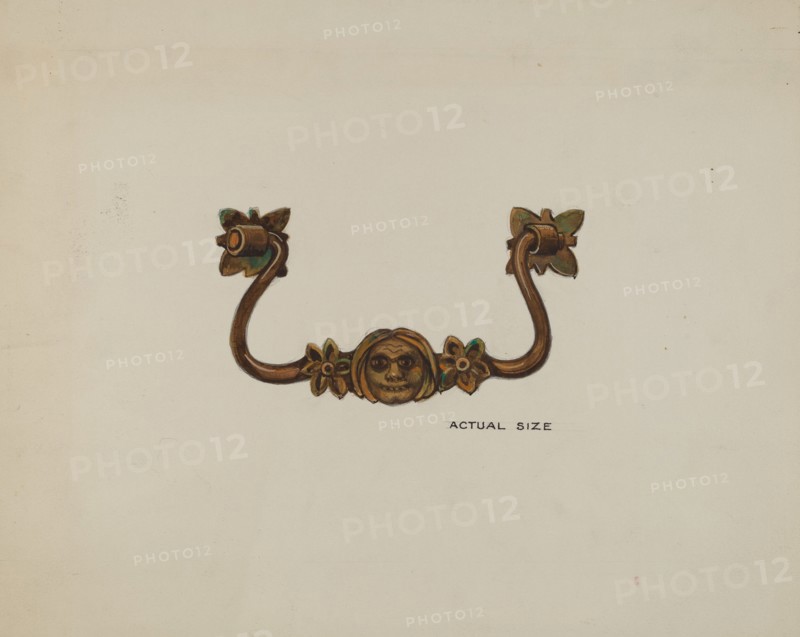 Handle, c. 1936. Creators: Harry Mann Waddell, Dana Bartlett.