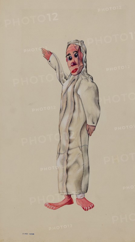 Baby Hand Puppet, c. 1936. Creator: Elmer Weise.