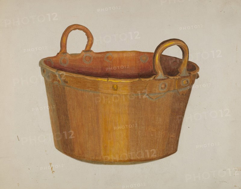 Kettle, c. 1937. Creator: Tulita Westfall.