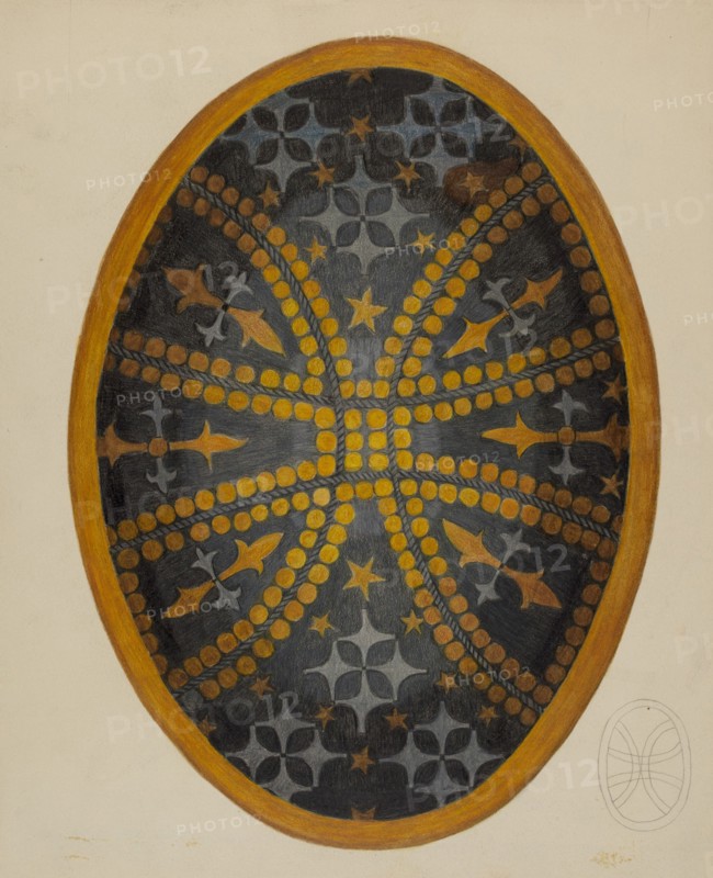 Oval Pin, c. 1937. Creator: Tulita Westfall.