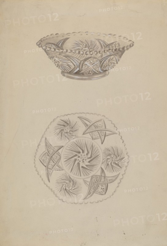 Bon Bon Dish, c. 1936. Creator: Eva Wilson.