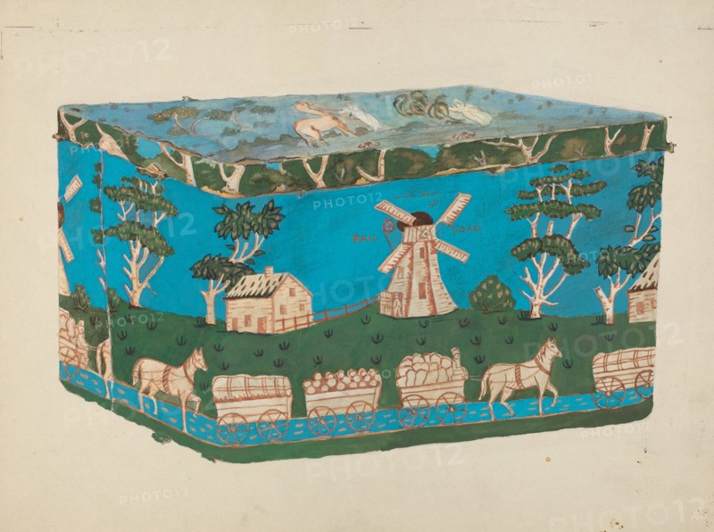 Bandbox, c. 1953. Creator: Jessie M Youngs.