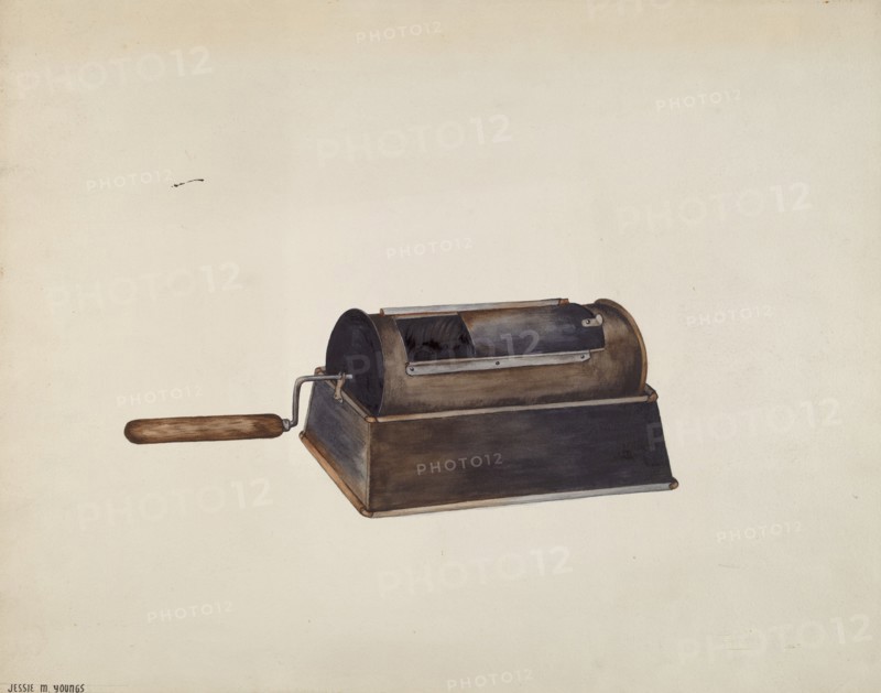 Coffee Roaster, c. 1940. Creator: Jessie M Youngs.