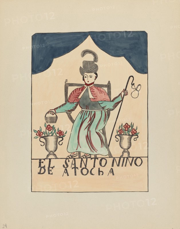 Plate 24: The Lost Child of Atocha: From Portfolio "Spanish Colonial Designs of New Mexico", 1935/19 Creator: Unknown.
