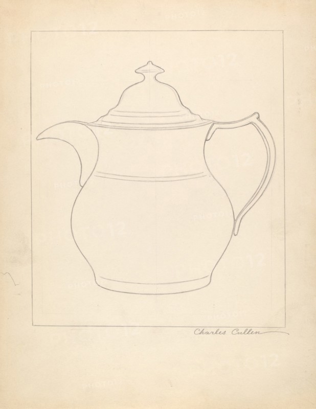 Coffee Pot, 1935/1942. Creator: Charles Cullen.