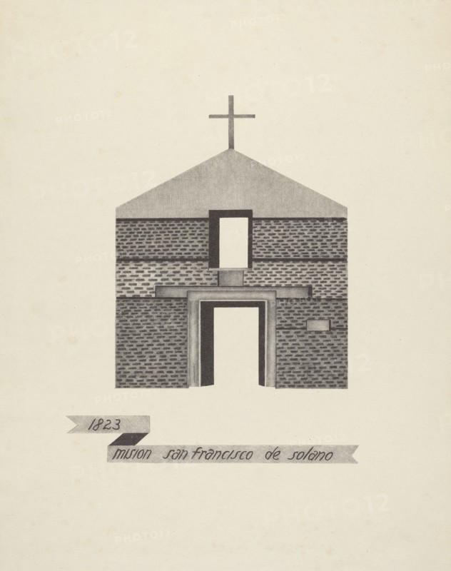 Mision San Francisco de Solano, 1935/1942. Creator: James Jones.