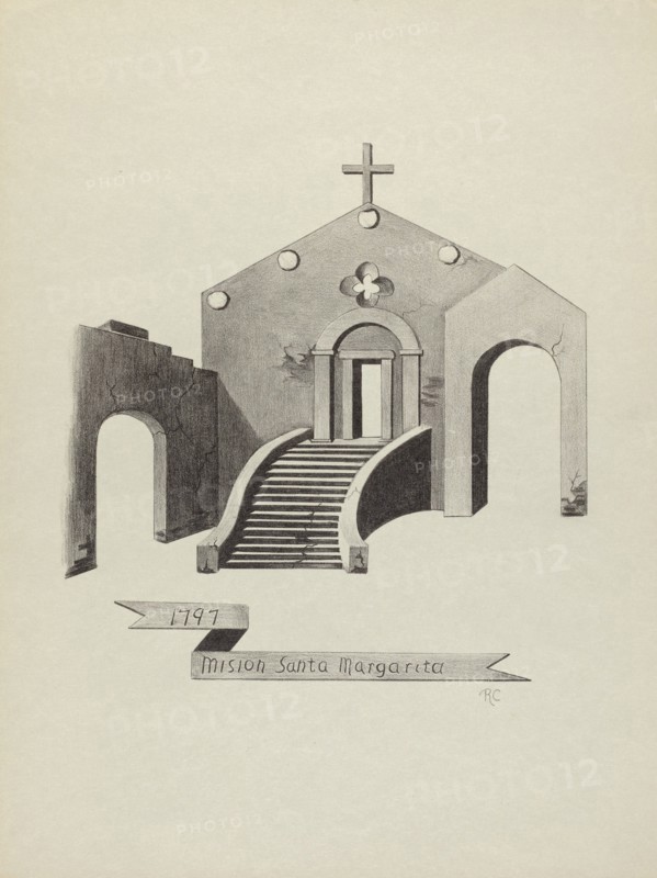 Mision Santa Margarita. Creator: James Jones.