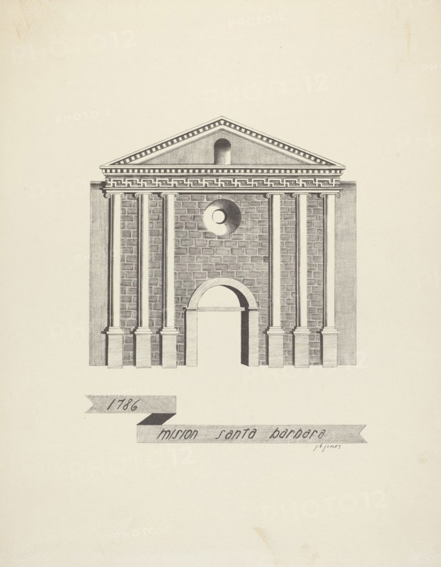 Mision Santa Barbara, 1935/1942. Creator: James Jones.
