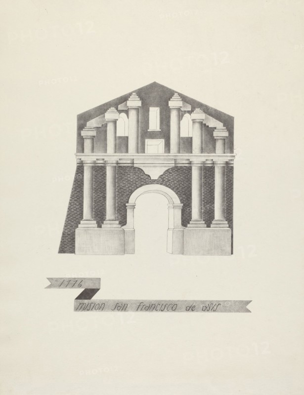 Mision San Francisco de Asis, 1935/1942. Creator: James Jones.