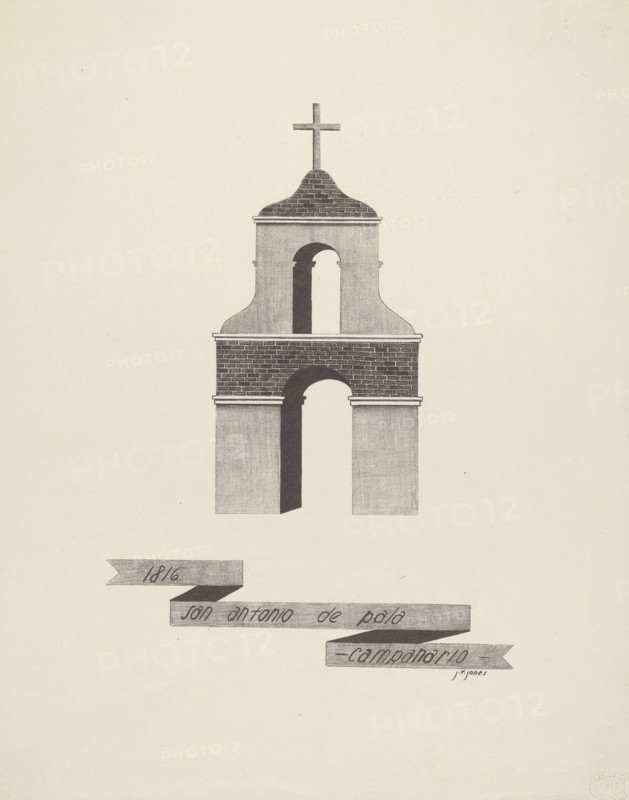 San Antonio de Pala - Campanario, 1935/1942. Creator: James Jones.