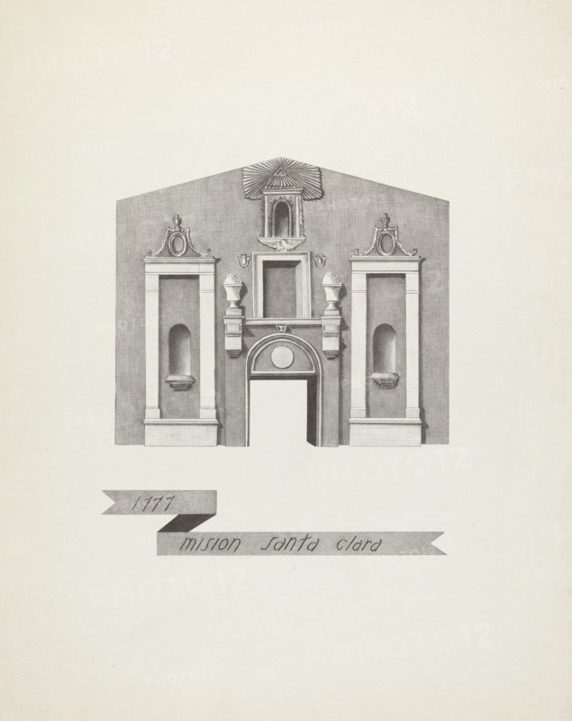 Mision Santa Clara, 1935/1942. Creator: James Jones.