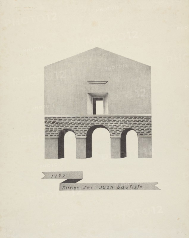 Mision San Juan Bautista, 1935/1942. Creator: James Jones.