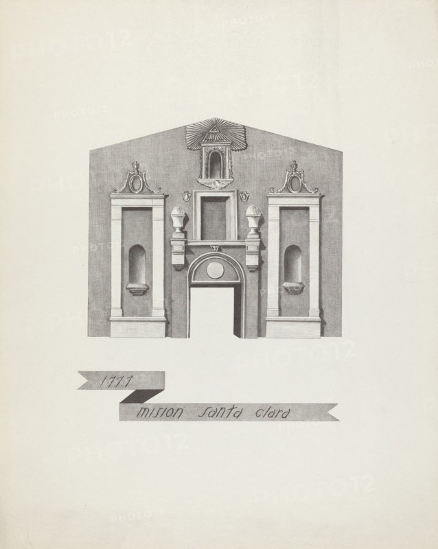 Mision Santa Clara, 1935/1942. Creator: James Jones.